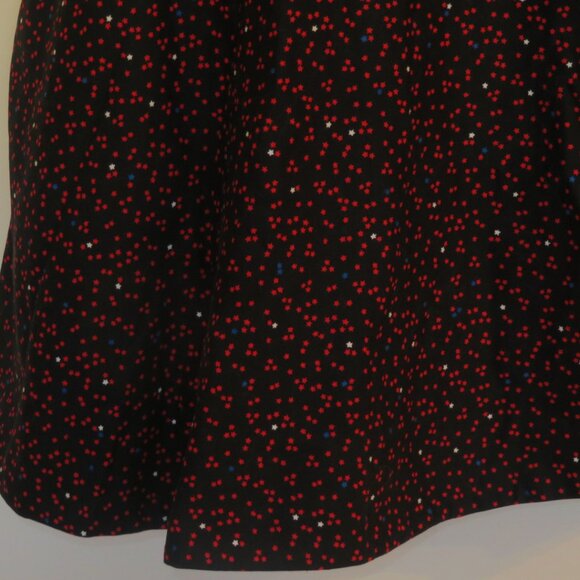 GAP Sleeveless Skater Dress Star Print Size 2 (K474) - Picture 4 of 8